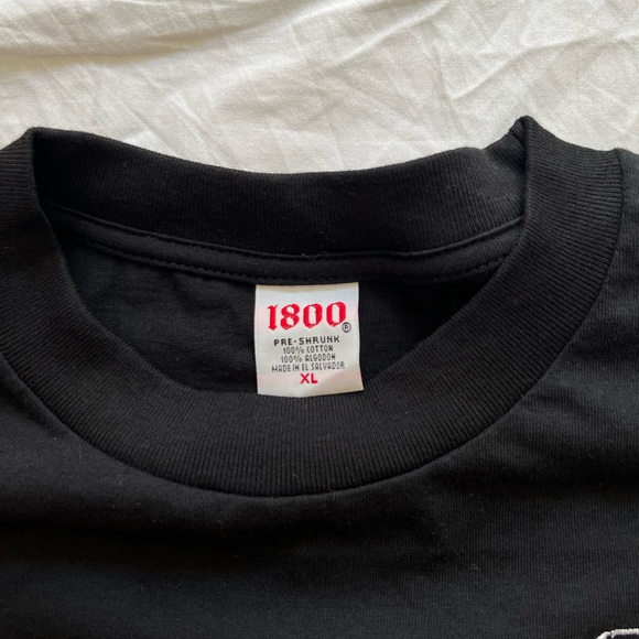 1800 tequila embroidered tee Mens XL - Picture 3 of 4